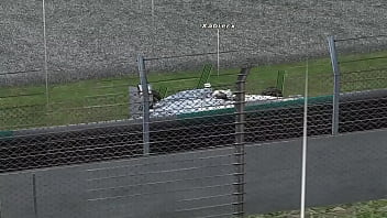 Accidente fuerte xabierx más que dust en brasil 2010 gp de malasia 2012