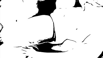 Fuck mature slut in grayscale toon huge dildo