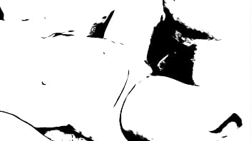 Fuck mature slut in grayscale toon huge dildo