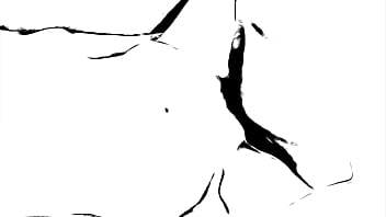 Fuck mature slut in grayscale toon huge dildo