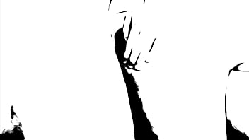 Fuck mature slut in grayscale toon huge dildo