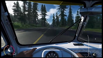 Mclaren sendo engolida por kombi