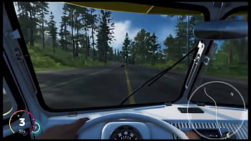 Mclaren sendo engolida por kombi