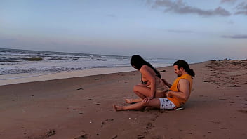 We had sex on a public beach