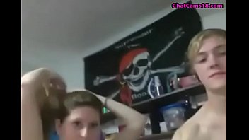 Some young guy fucks teen pussy