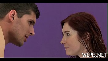 Fellow is pissing on her face