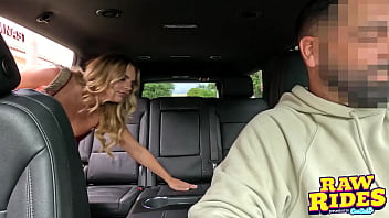 Blonde big tits amateur waxes her gf in uber on way to strip club casting lesbian sex