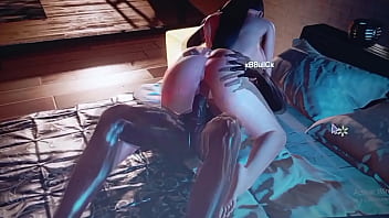 Chichona mexicana cogiendo con un negro