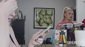 Lesbian soaking wet cunts sara jay & ashley barbie make out