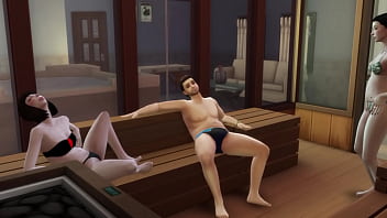 в сауне с подругами хорошо отдохнули с продолжением