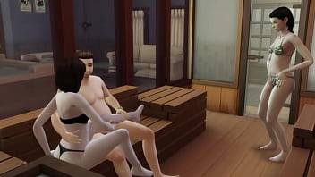 в сауне с подругами хорошо отдохнули с продолжением