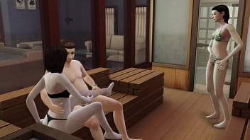 в сауне с подругами хорошо отдохнули с продолжением