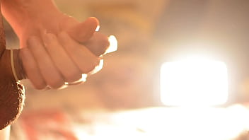 Big cumshot inside the condom