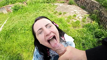 Eva brooks is cum slut who expose her self in public