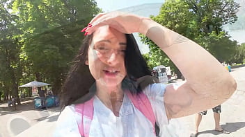 Eva brooks is cum slut who expose her self in public