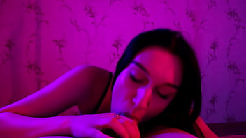 Full#7 lea bendas tries balls in her mouth until i cum