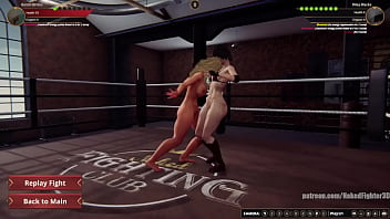 Bambi vs riley nf3d female kinky combat ring