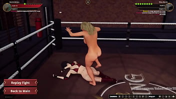 Bambi vs riley nf3d female kinky combat ring