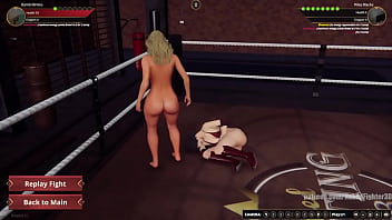 Bambi vs riley nf3d female kinky combat ring