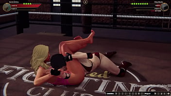 Bambi vs riley nf3d female kinky combat ring