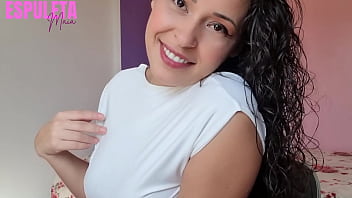 Guided handjob naughty neighbor jerking off