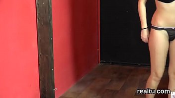 Fantastic czech sweetie was teased in the shopping centre and screwed in pov