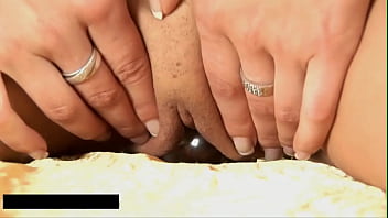 Patricia and the glass ball in her ass for anal