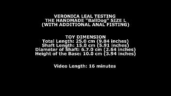 I give a test to the balldog l from thewondertoys to my ass with also anal fisting