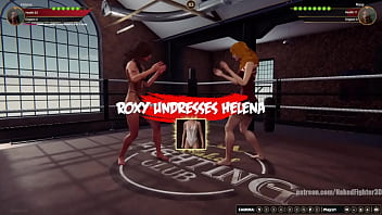 Helena vs roxy nf3d lesbian sexual combat