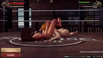 Helena vs roxy nf3d lesbian sexual combat