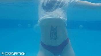 Rock style wet ashley rose