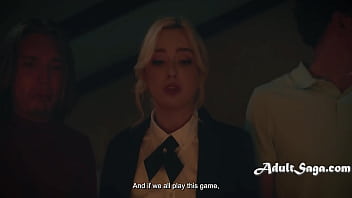 Demon made us fuck our virgin classmate