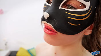 Incredibly beautiful blonde babe wearing a micro thong round ass puffy nipples superb