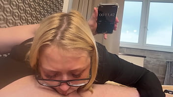 Passionate milf nymphomaniac fucks and swallows my cock completely