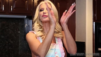 Busty hotwife brittany andrews stuffs her twat with a dildo