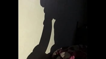 Discreet blowjob by sexy ebony woman