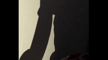 Discreet blowjob by sexy ebony woman