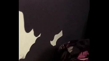 Discreet blowjob by sexy ebony woman