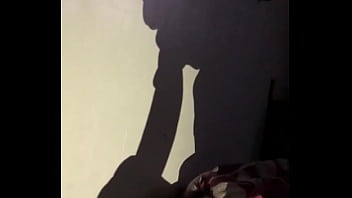 Discreet blowjob by sexy ebony woman