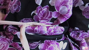 Sexy japanese hostess ruri kikukawa proves she's a cum thirsty slut