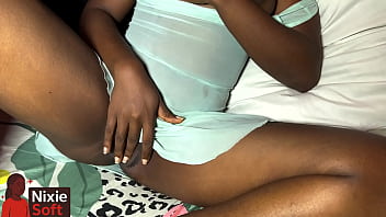 Horny black girl needs a big black dick