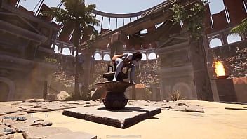 Lara needs to insert a secret mysterious enigmatic phallus into her cave to open another passage 3d hentai game