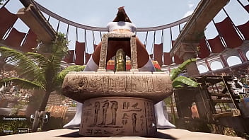 Lara needs to insert a secret mysterious enigmatic phallus into her cave to open another passage 3d hentai game