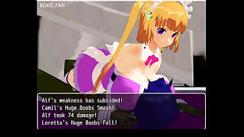 Girl beats hero 1 maids 2 boko877