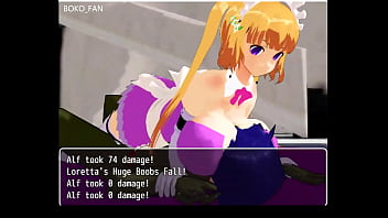 Girl beats hero 1 maids 2 boko877