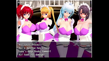 Girl beats hero 1 maids 2 boko877