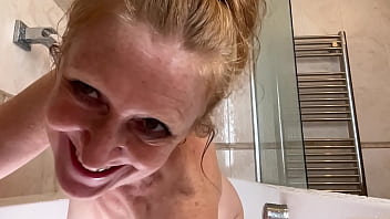 Masturbating in the bath