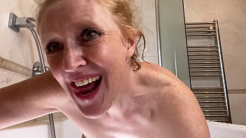 Masturbating in the bath