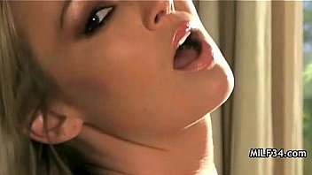 Amateur milf hottie getting a hard dong