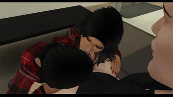 Mia k and violet m banged by big cock